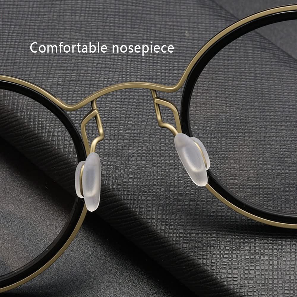 Gafas De Lectura Retro Gafas Presbicia Redondo Lectores Anti Luz Azul Para Hombre Mujer Gafas De Ordenador Moda +1.5 +2.0 +2.5