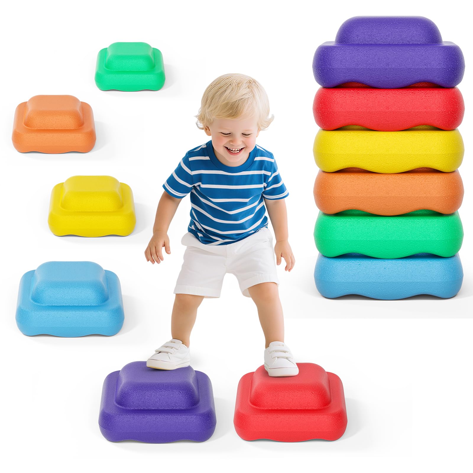 Leuchtende Balanciersteine Für Kinder - Mit Musik Und LED Lichtern