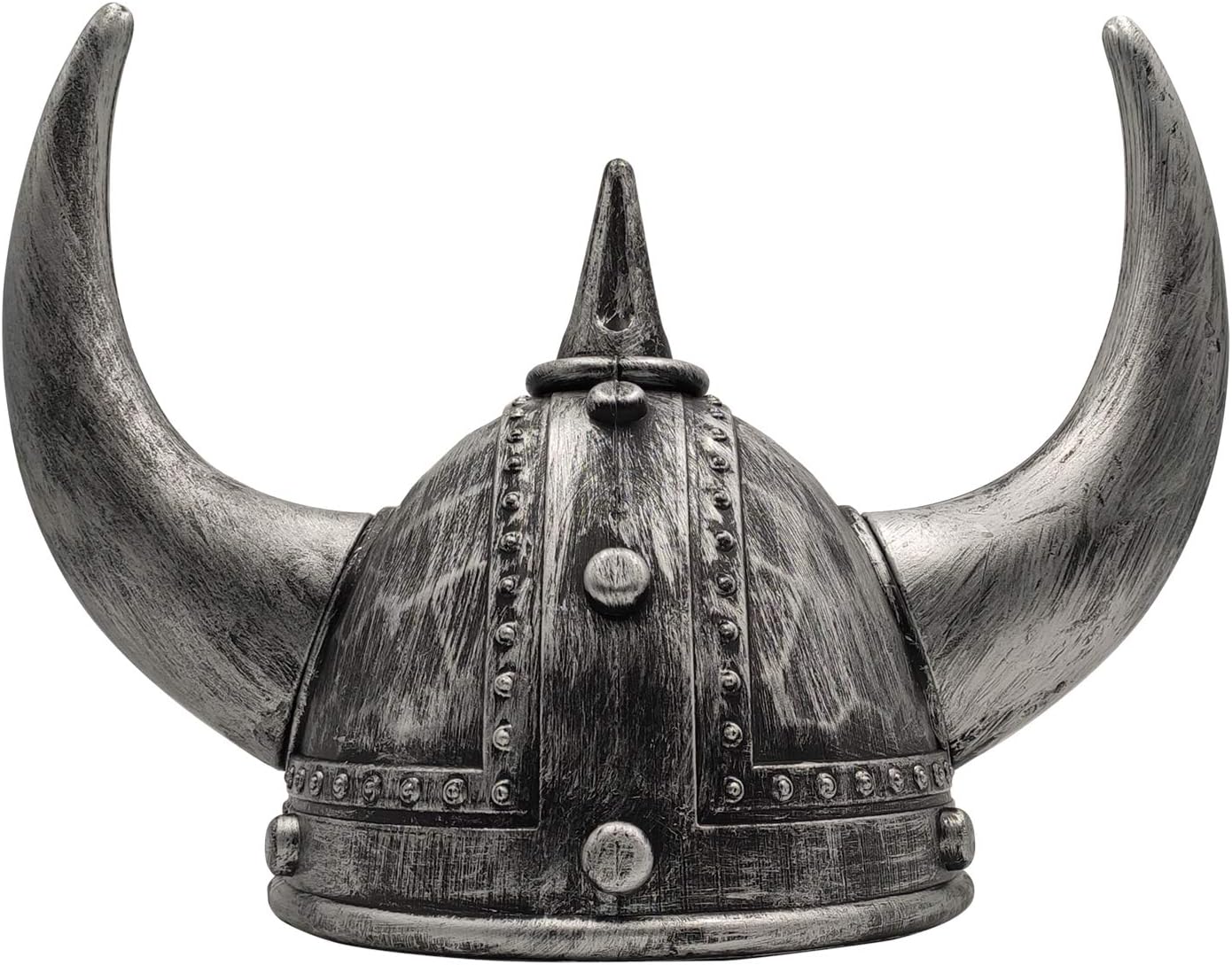 LOOYAR Horned Viking Helmet Berserker Warrior Costume Hat for Battle Play Halloween Cosplay LARP