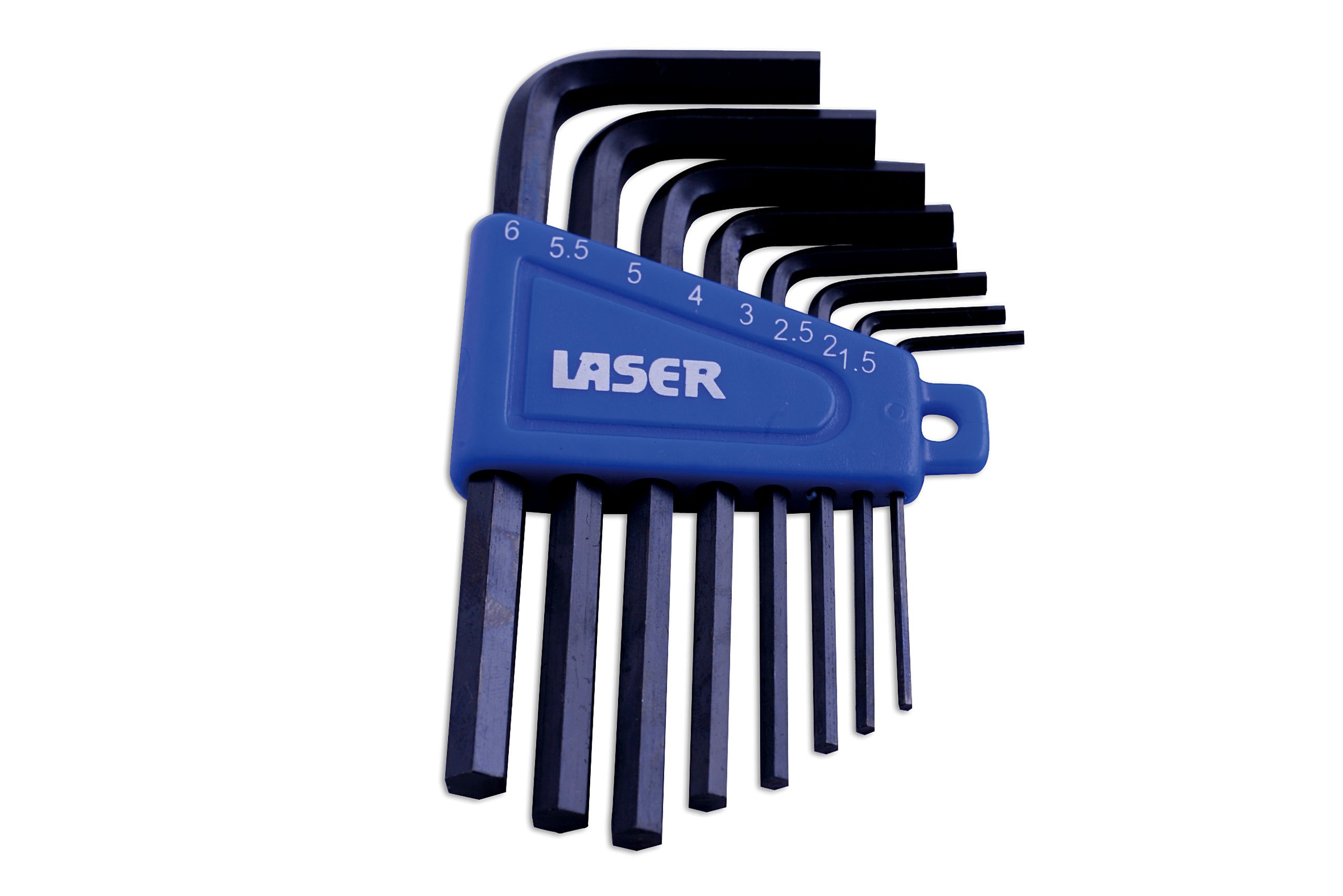 Laser 0268 Metric Hex Key Set 8pc