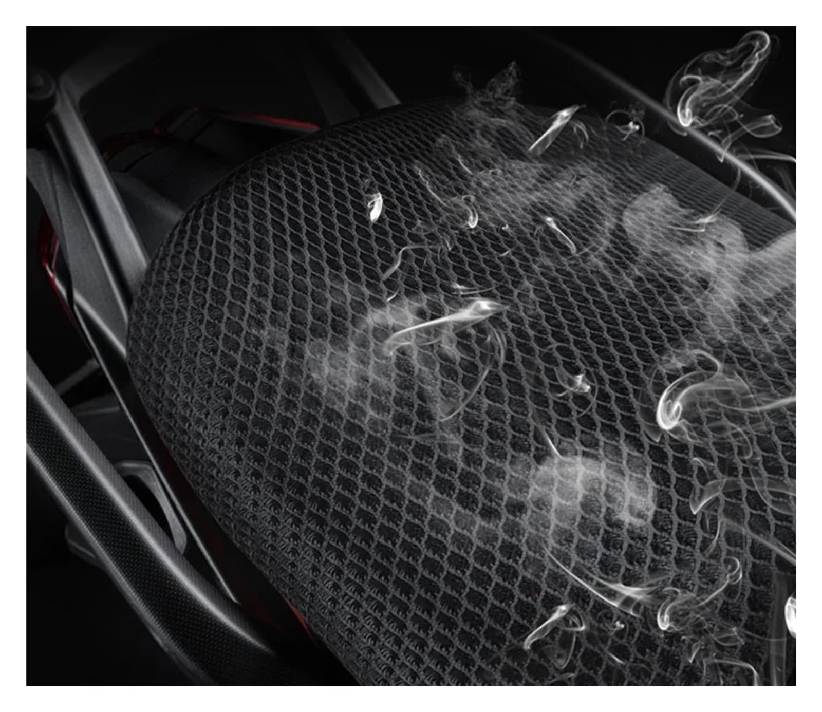 Coprisella traspirante moto Per Scrambler 800 Scrambler800 Cuscino Del Sedile Moto Copertura Isolante Traspirante Protezione Antiscivolo Accessori Parti