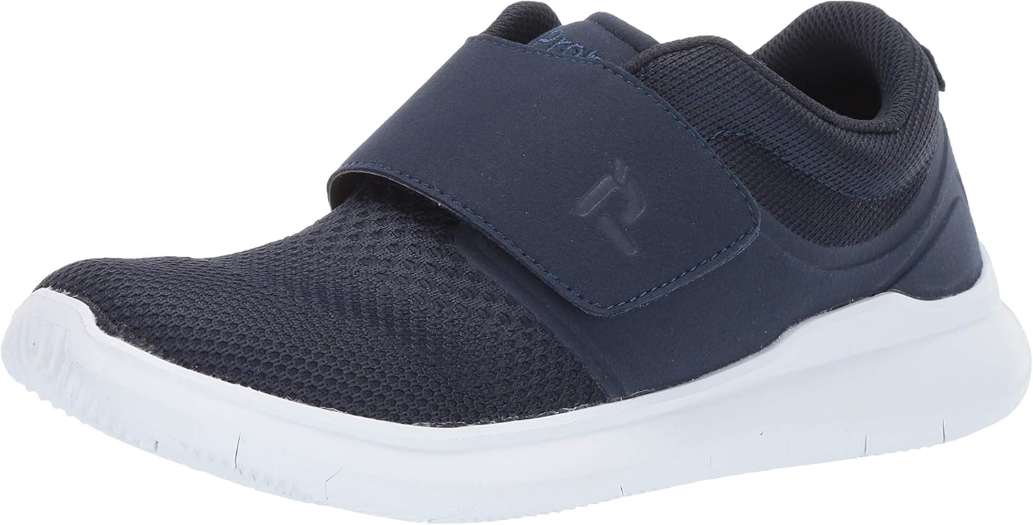 Propet Men's Viator Strap Shoe, Navy, 15 5E US