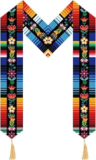 Mexican Graduation Stole | Mexican Sash for Graduation 2025 - Serape Stole | Estolas Para Graduación 2025 Mexicanas