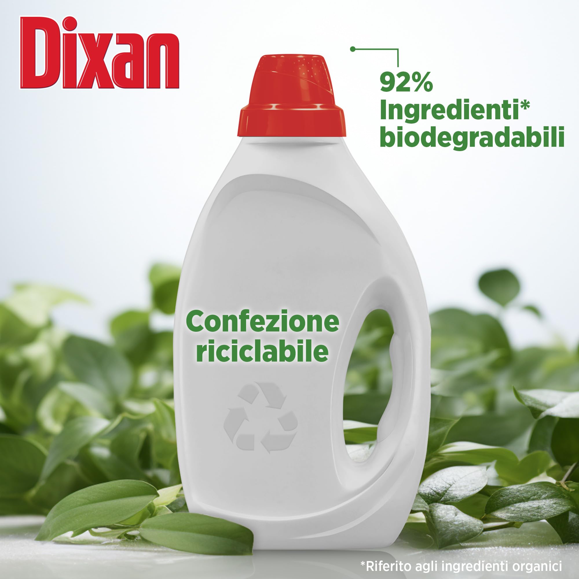 Dixan Liquido Color Detersivo Lavatrice (6 confezioni da 19 Lavaggi), Detersivo liquido lavatrice per colori vivaci, pulizia profonda del bucato e freschezza igienica per la lavatrice