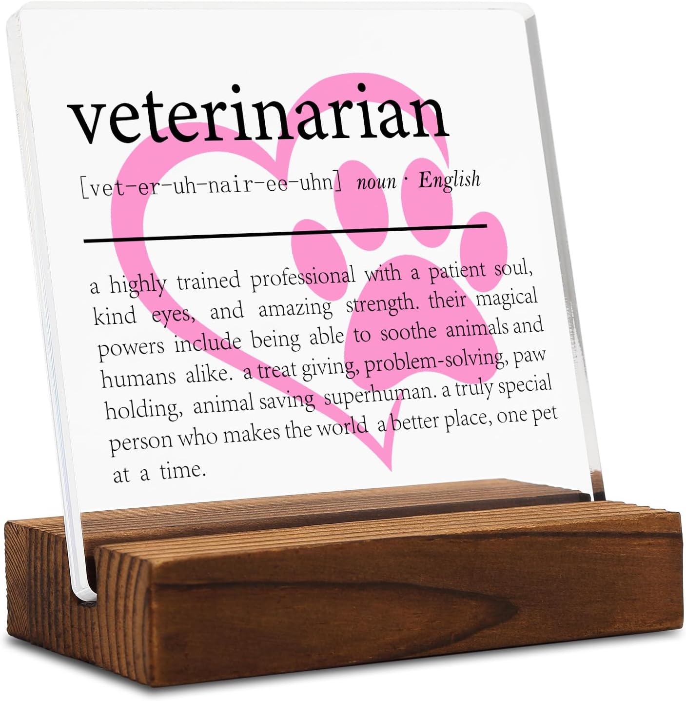 Appreciation Gifts for Veterinary Thank You Gift for