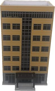 Outland Models Railway Colored Modern City Building Grand Apartment N Scale