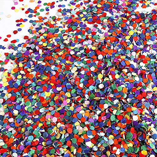 Idena 8270076 - Confetti, 50 g, Veelkleurig, van papier, decoratie, verjaardag, carnaval, themafeest - Image 4