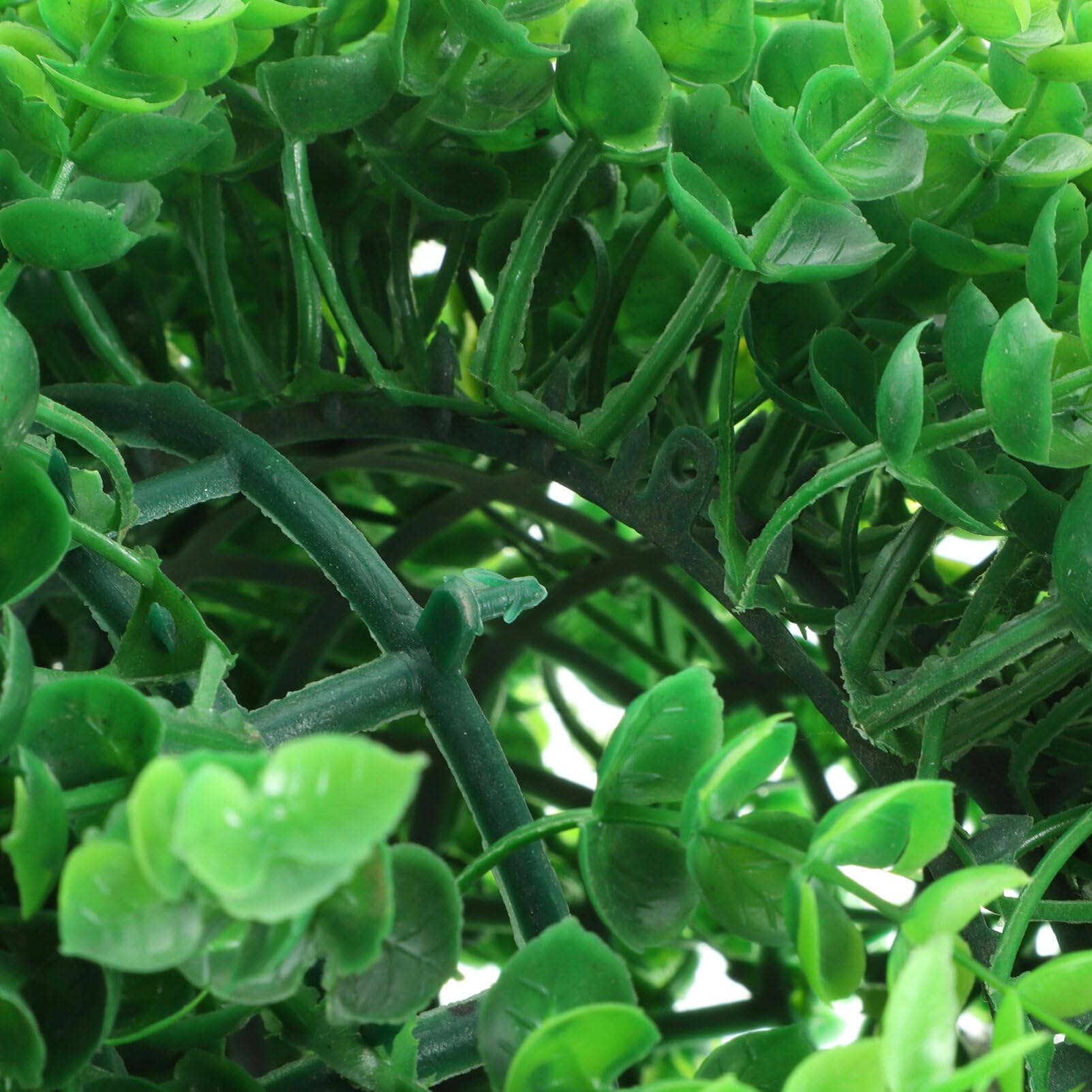 Operitacx Bola Topiaria Artificial de Eucalipto Verde, Plástico, Colgante