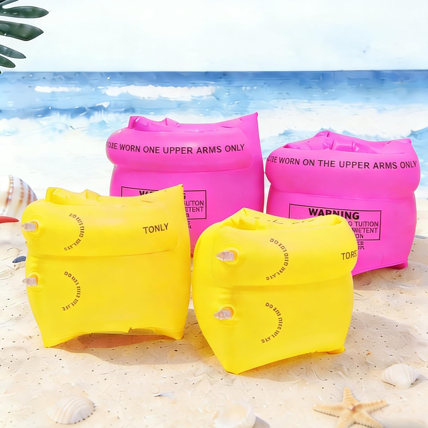 Arm Floaties for Adults,Toddler Floatie for Pool,Inflatable Floatie Swim Arm Bands Floaties for Kids and Children image 5