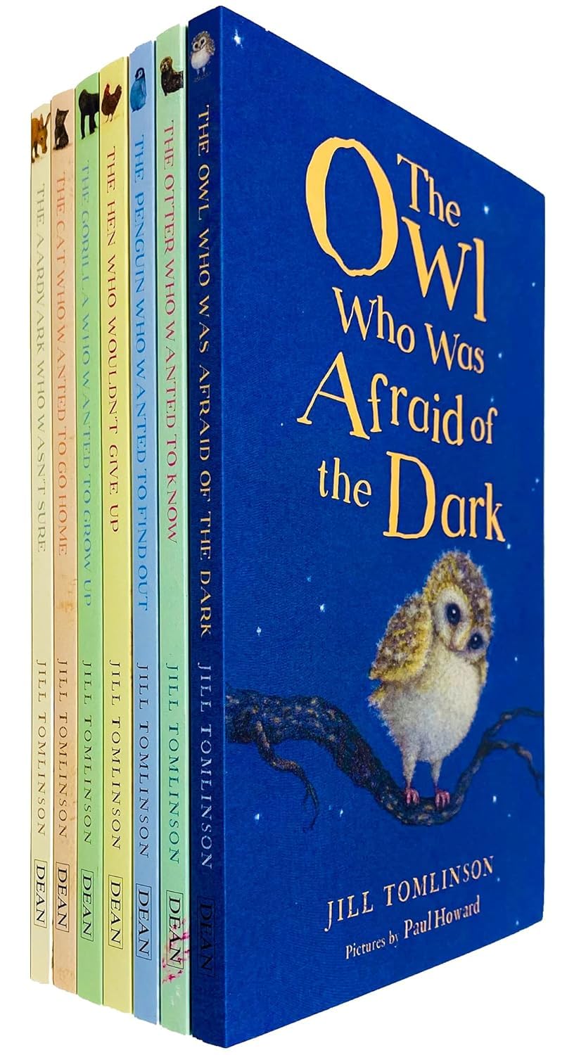 Jill Tomlinson Collection – 6 books, RRP £35.94, (The Owl Who Was Afraid of the Dark; The Otter Who Wanted to Know; The Cat Who Wanted to Go Home; The Penguin Who Wanted to Find Out; The Gorilla Who Wanted to Grow Up; The Hen Who Wouldn't Give Up)