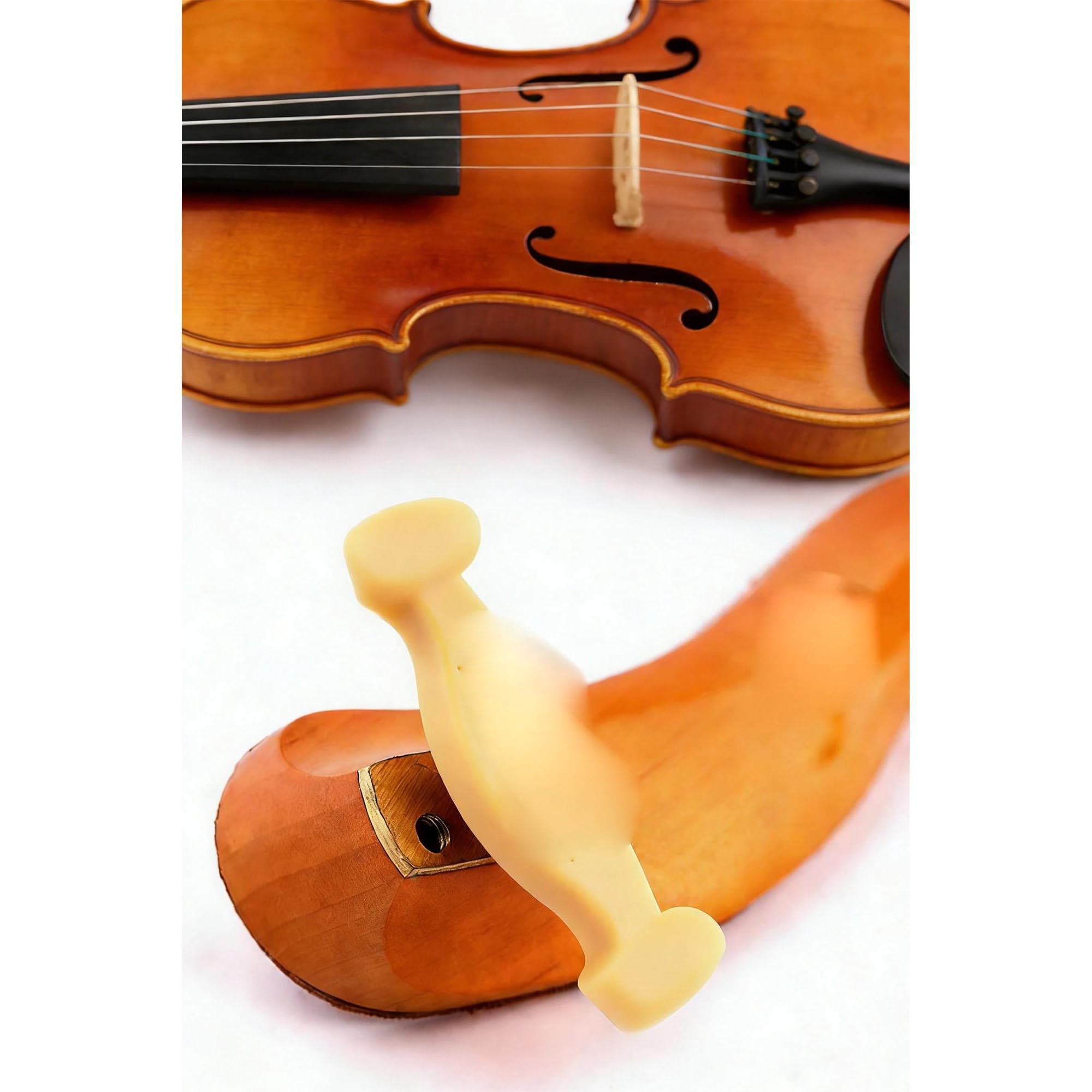Poggiaspalla per violino in legno d'acero 4/4 3/4 1/2 1/4 1/8 parti di violino | Poggiaspalla per violino