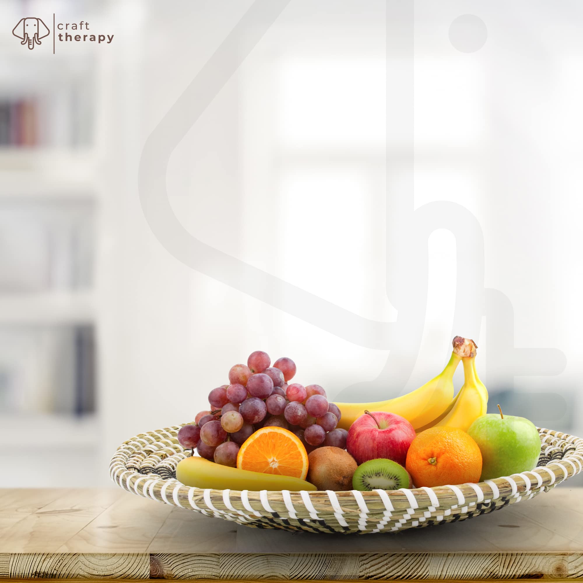 Lot De 9 Paniers Muraux Bohèmes, Décoration De Panier Mural Tissé