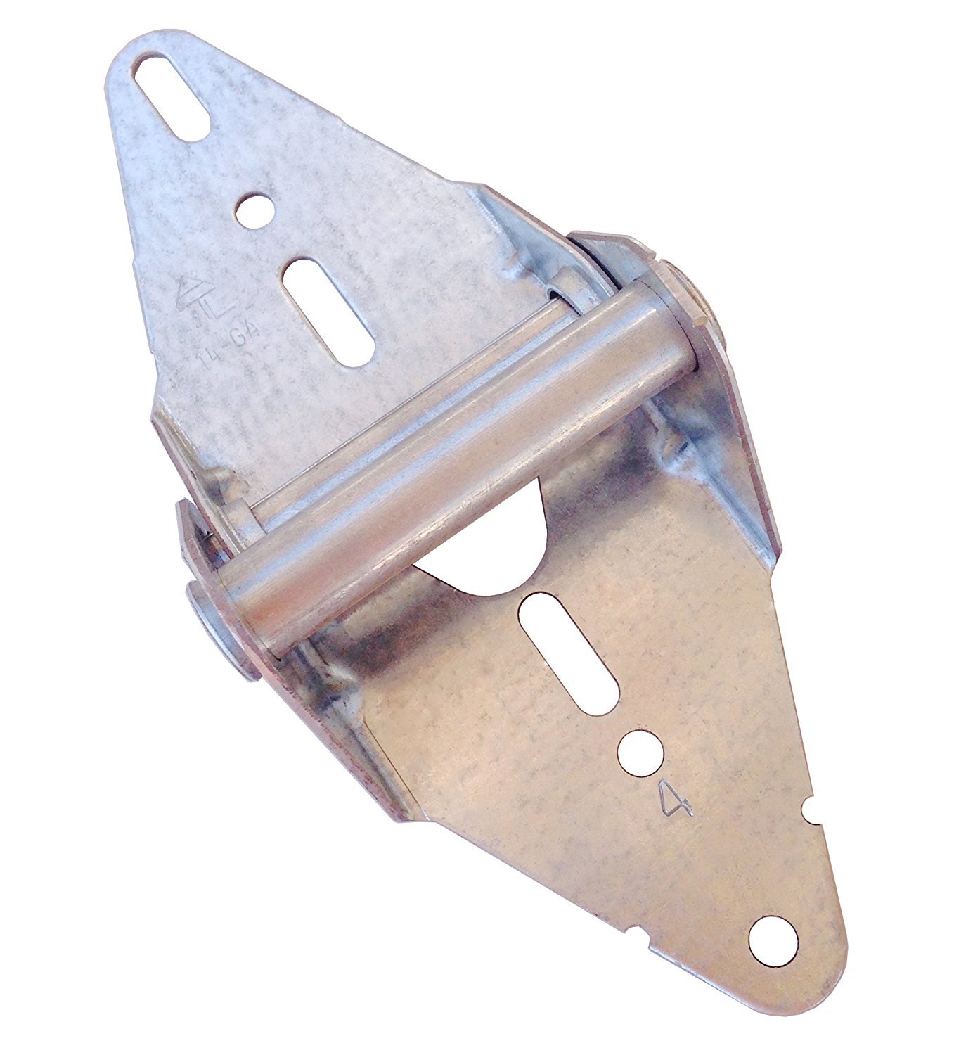 Garage Door Hinge #4-14 Gauge Steel with Galvanized Finish - Residential/Light Commercial Garage Door Replacement - Heavy Duty Hinge