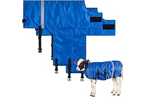 Dunzy 2 Pcs Calf Coat: The Perfect Winter Companion for Goats