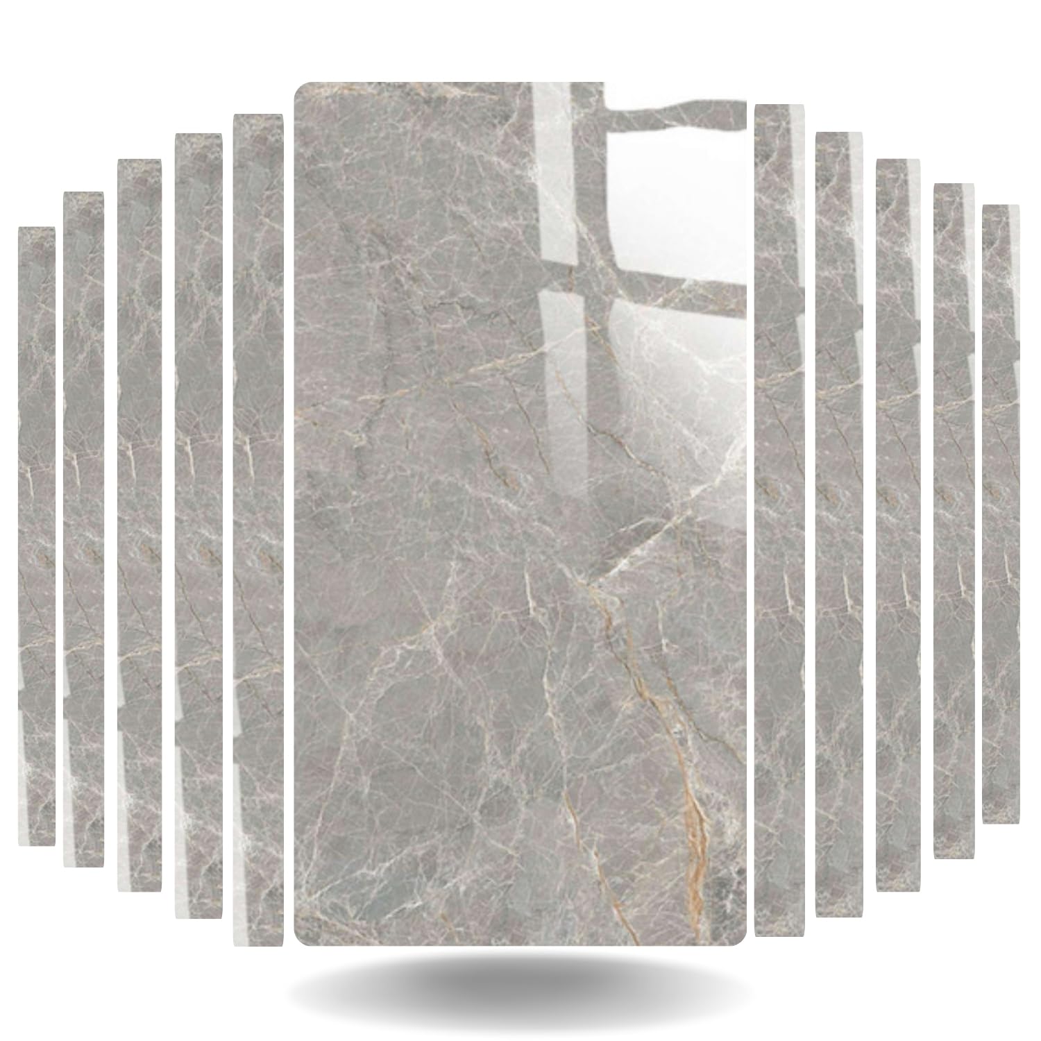 ANNACREATIONS Self Adhesive PE Foam Wall Stickers Self Adhesive Real Marble Tile Designed Wall Panel Count of (10, Calacatta Borghini) (B0CXP5YJRN) Amazon Price History, Amazon Price Tracker