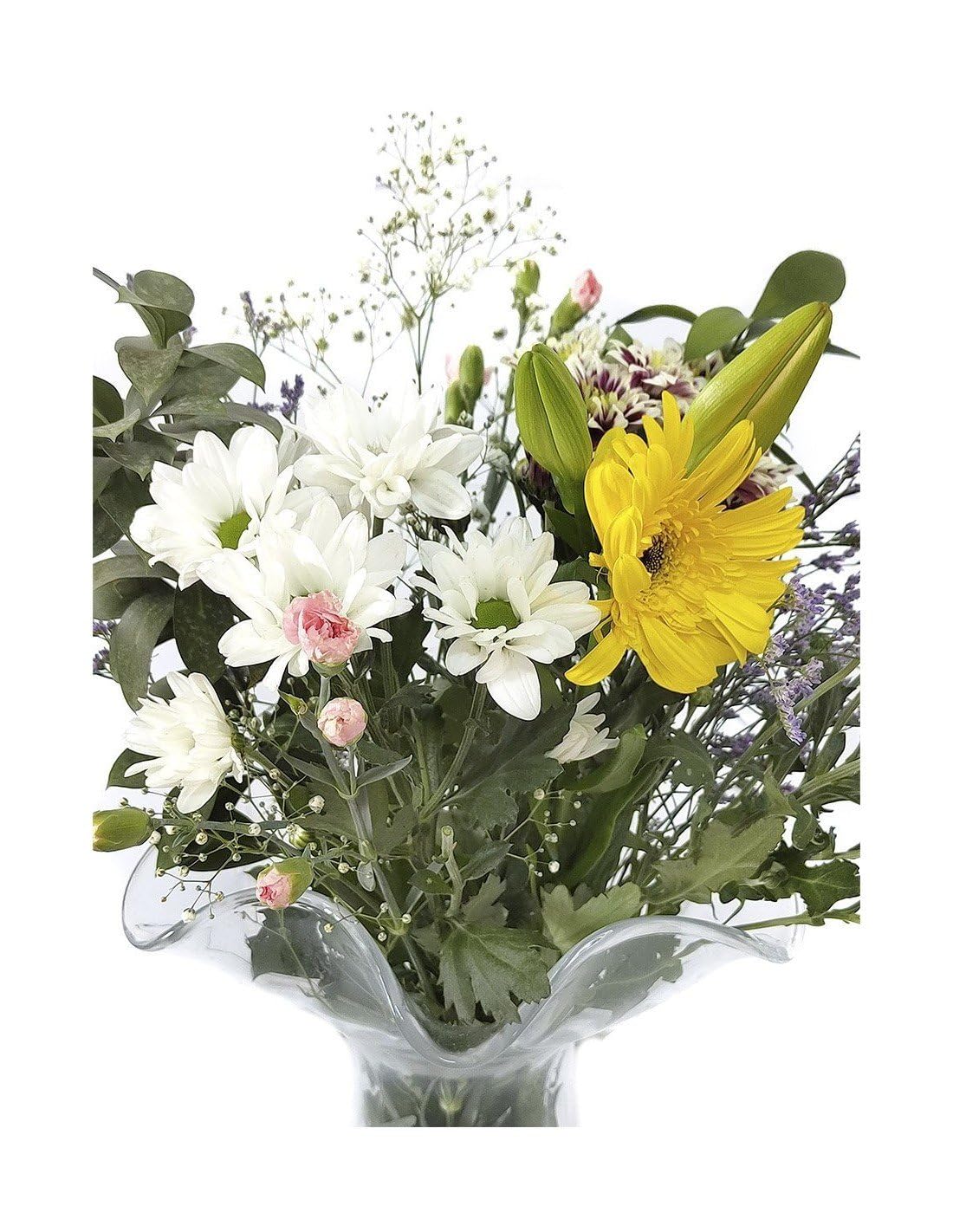 JARDIN202 - Ramo Bouquet Variado | Flores Naturales | Ramo de 12 tallos