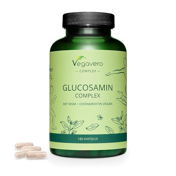 Buy Glucosamine Complex Vegavero® Vegan with Chondroitin, MSM