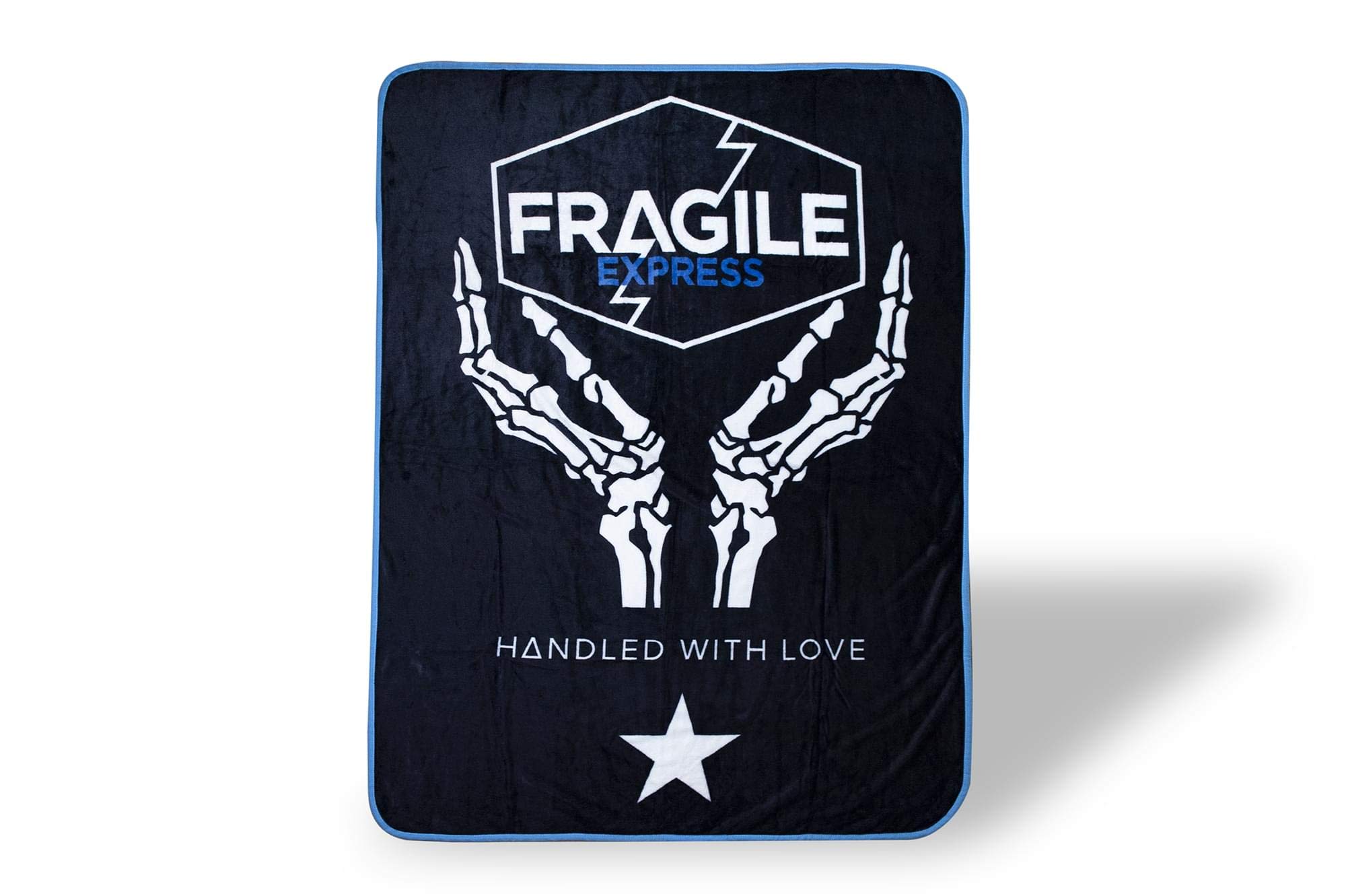 Just Funky Death Stranding Fragile Express Fleece Blanket | 45 x 60 Inch Soft Throw Blanket