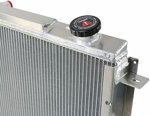 Miniatura 3 de EGINCOOLER Radiador de aluminio de 4 filas para Jeep Grand Cherokee Commander 1986-1992 2.8L V6 con ventilador de cubierta y relé 1987 1988 1989