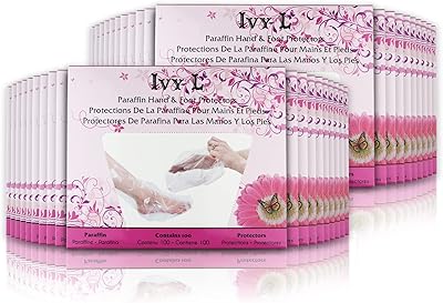 4000 Counts - Ivy LÂ® Paraffin Wax Thermal Liners for Hand or Foot Professional or Personal Use, 15 x 10 Inches