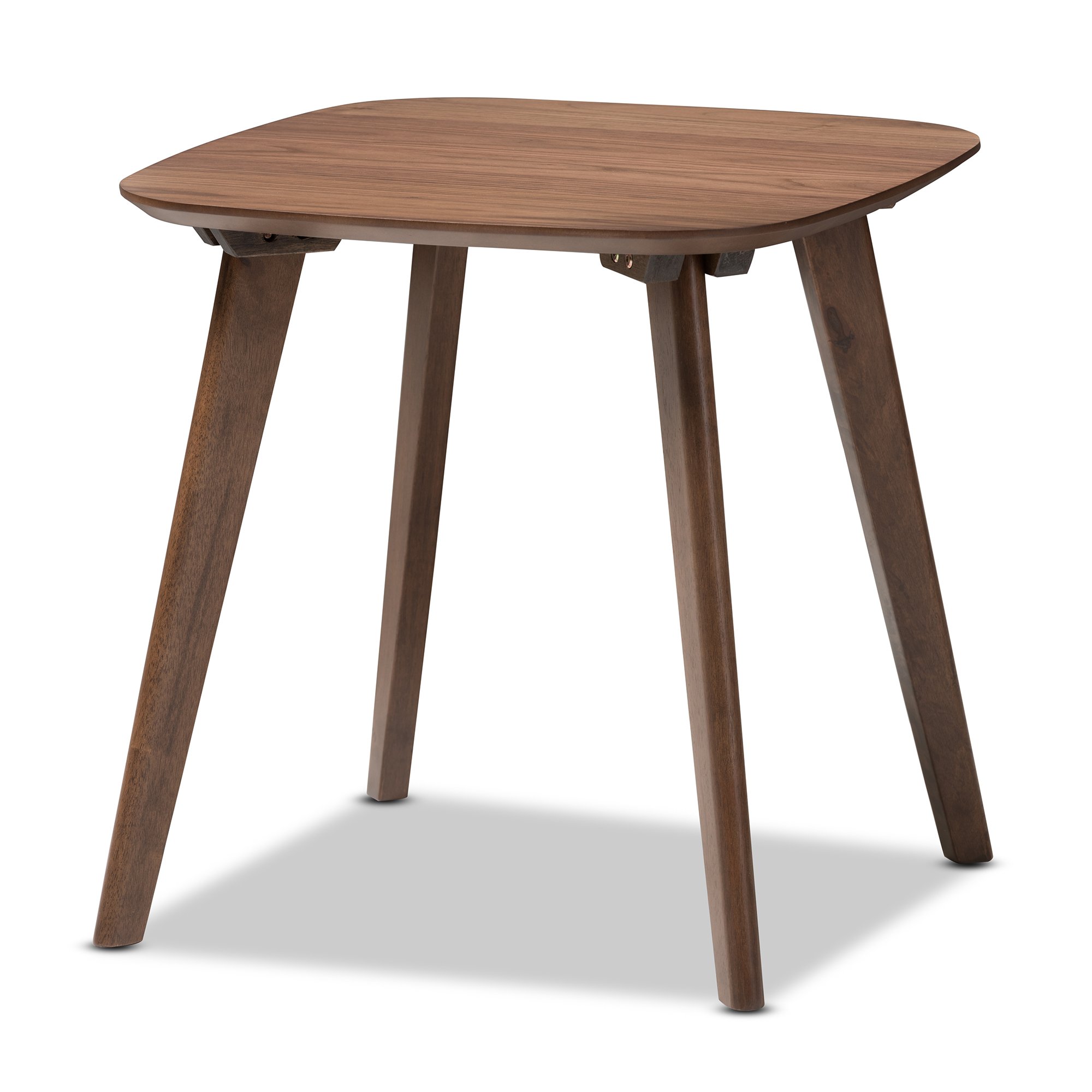 Baxton StudioDahlia Mid-Century Modern Walnut Wood End Table,"Walnut" Brown