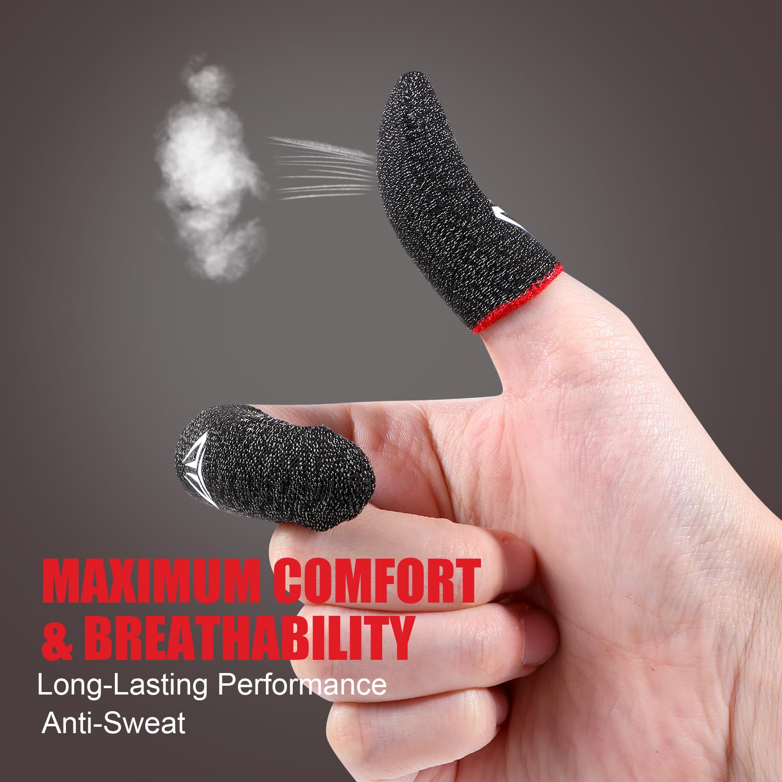Manchon De Doigt Pour Jeu, Couvre-Doigts Anti-Transpiration, Manchon De