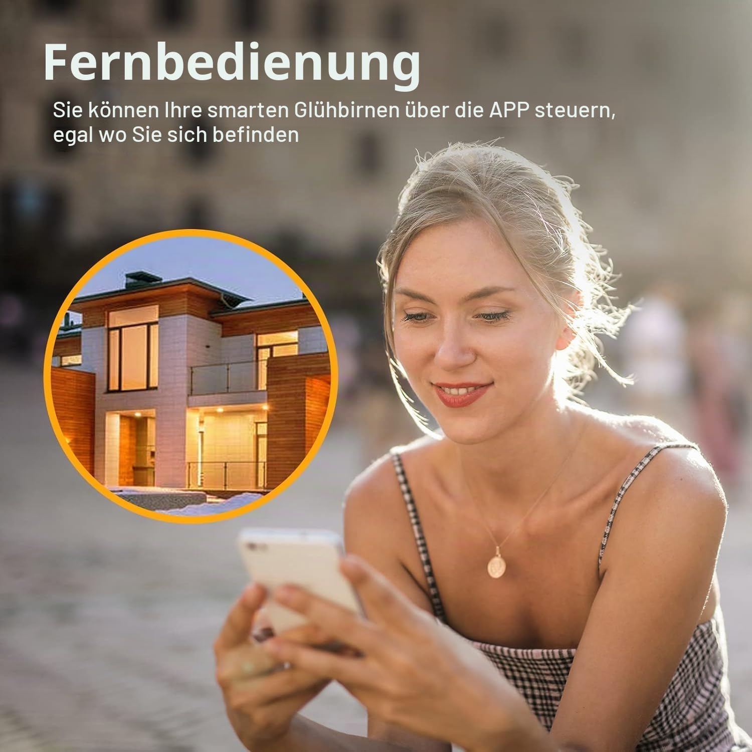 ANTELA Alexa Smart WLAN LED Glühbirne E27 A65 12W RGB Dimmbar, 4 Stück