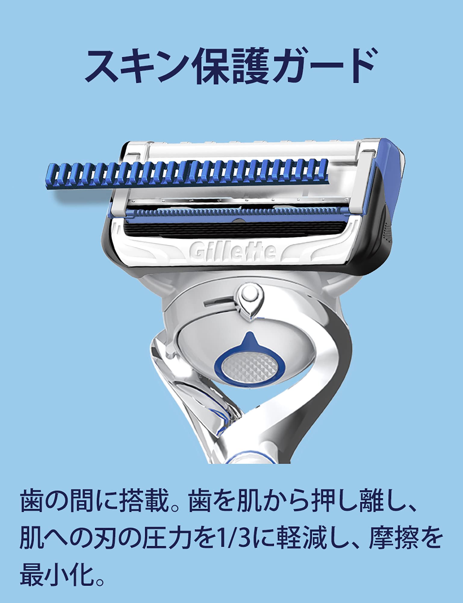 Amazon.co.jp: 【Amazon.co.jp限定】 ジレット スキンガード 