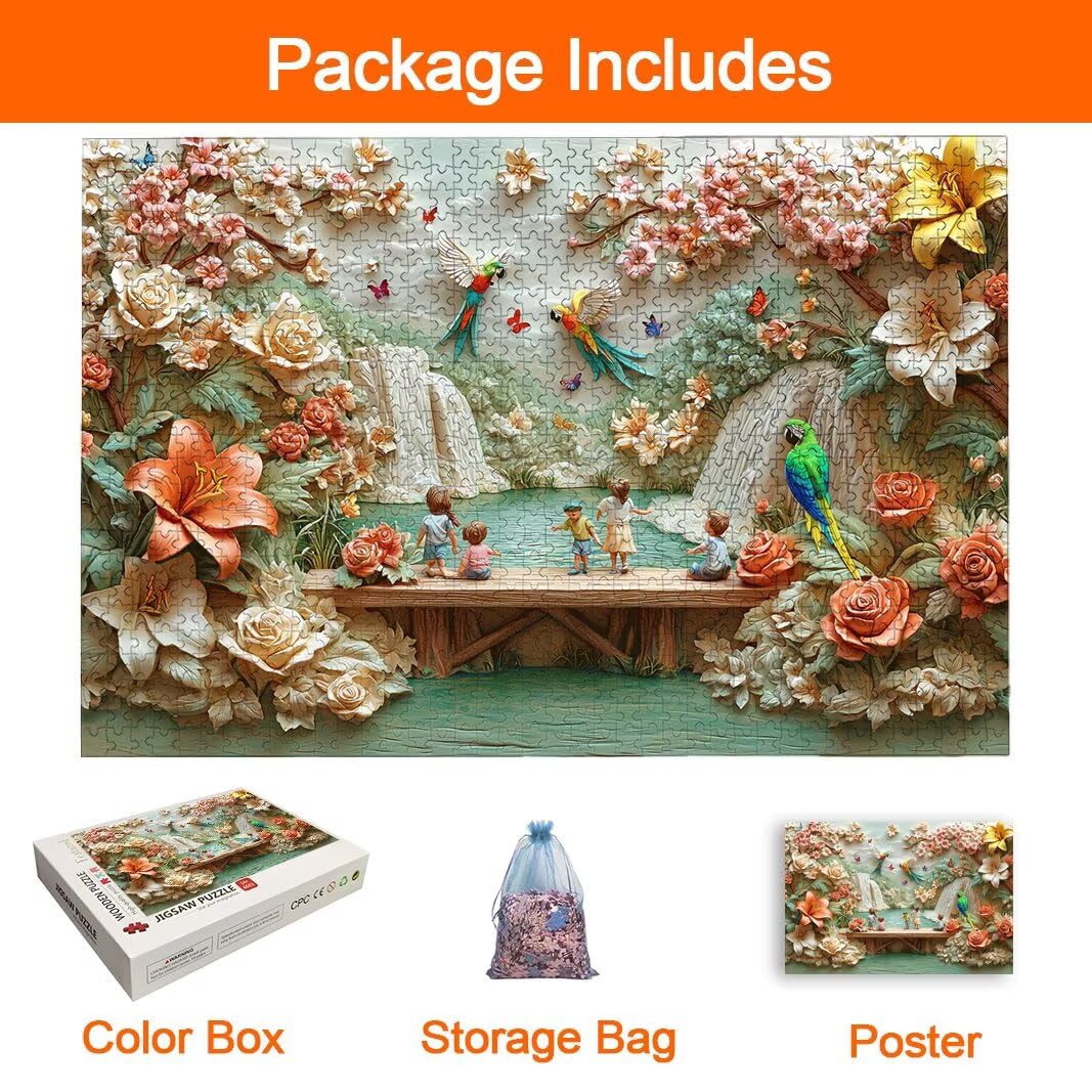 Puzzle Autunno, Puzzle 2000 Pezzi Adulti per Decor, Regalo Donna/Uomo -8676
