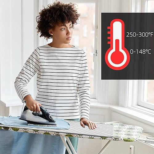 Miniatura 4 de BORDSTRACT Almohadilla de planchar portátil, manta plegable para planchar, adecuada para lavadora, secadora, encimera, mesa de planchado pequeña