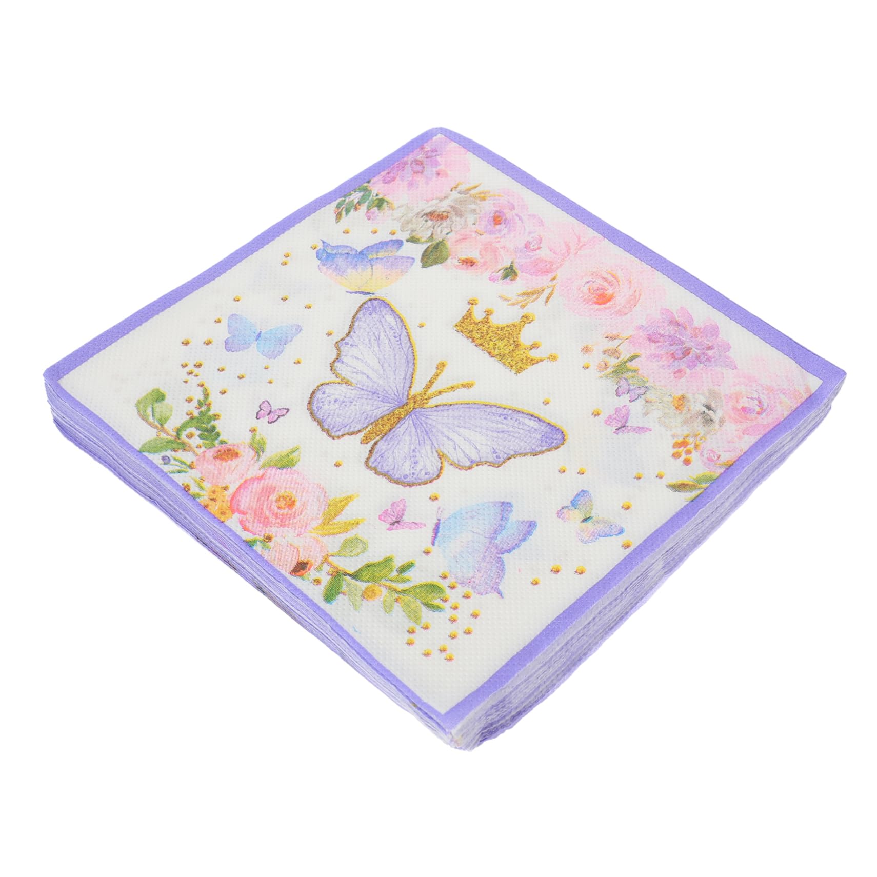 BESTYASH 5 Series Servilleta Vistoso Fiesta Decoración Servilletas Decorativas Navideñas Servilletas Servilleta Decorativa De Cena Papel 100 Piezas*5