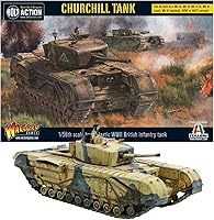 Vista 1 de Wargames Delivered - Warlord Games Bolt Action Tank War - British Churchill Tank, Miniaturas de la Segunda Guerra Mundial, figuras de acción