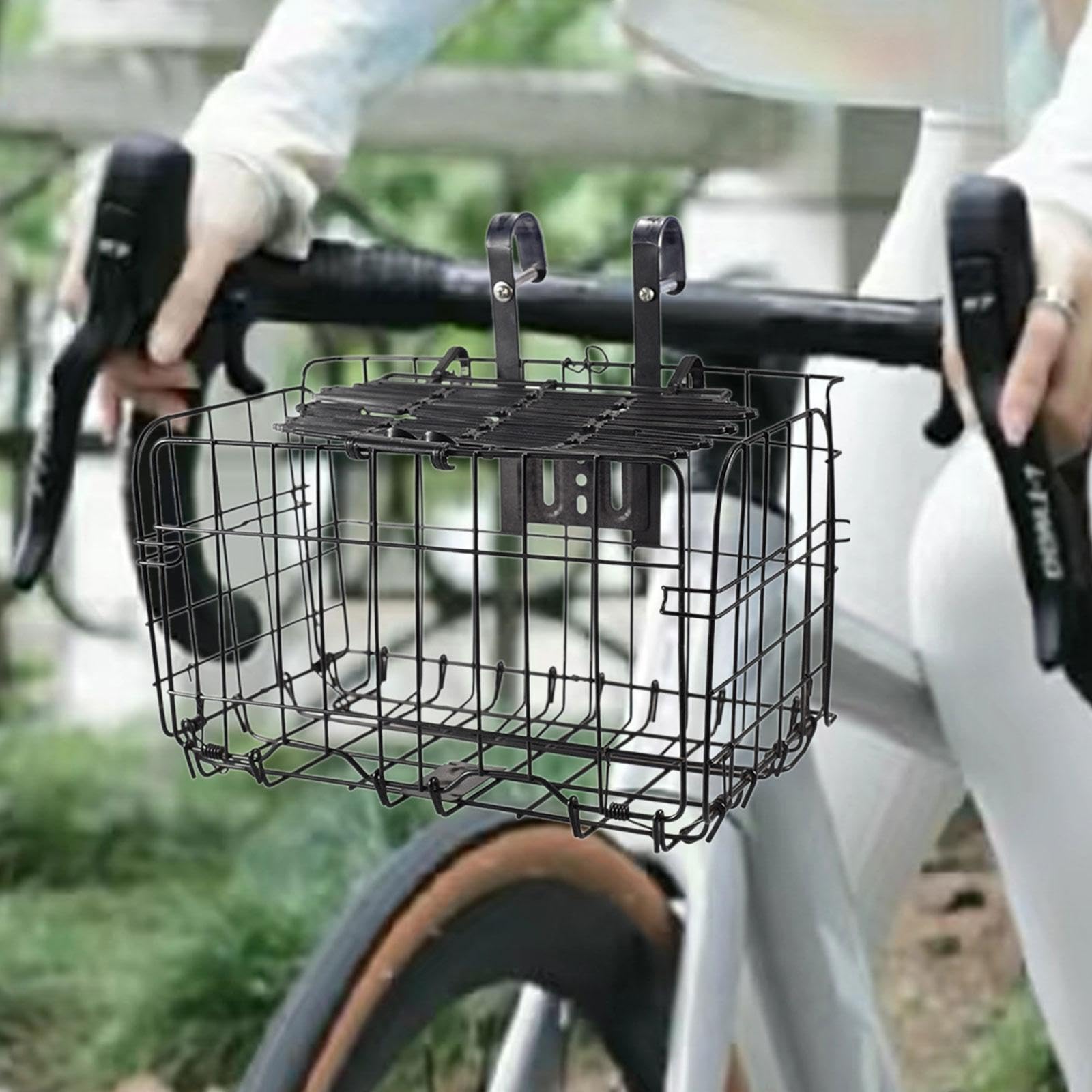 Bike Basket Cover Cycling Supplies Stable Front Rack Lid Bicycle Accessories-picture-25