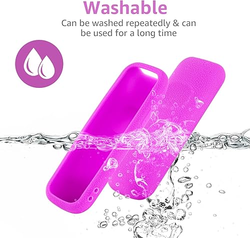 Miniatura 4 de JANSAMN Roku - Funda para control remoto Roku, funda para control remoto de voz Roku, funda de silicona para Roku Streaming Stick, funda protectora