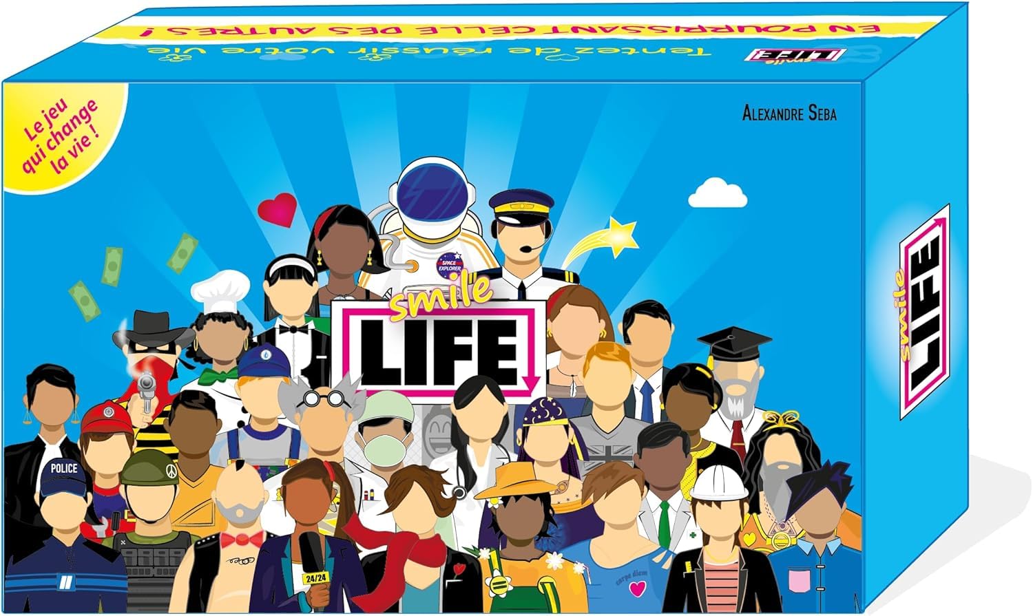 Smile Life V2 Jeu De Base Français + Extension Trash + Décapsuleur Blumie – Jeu De Société Familial Sur La Vie, à Partir De 12 Ans