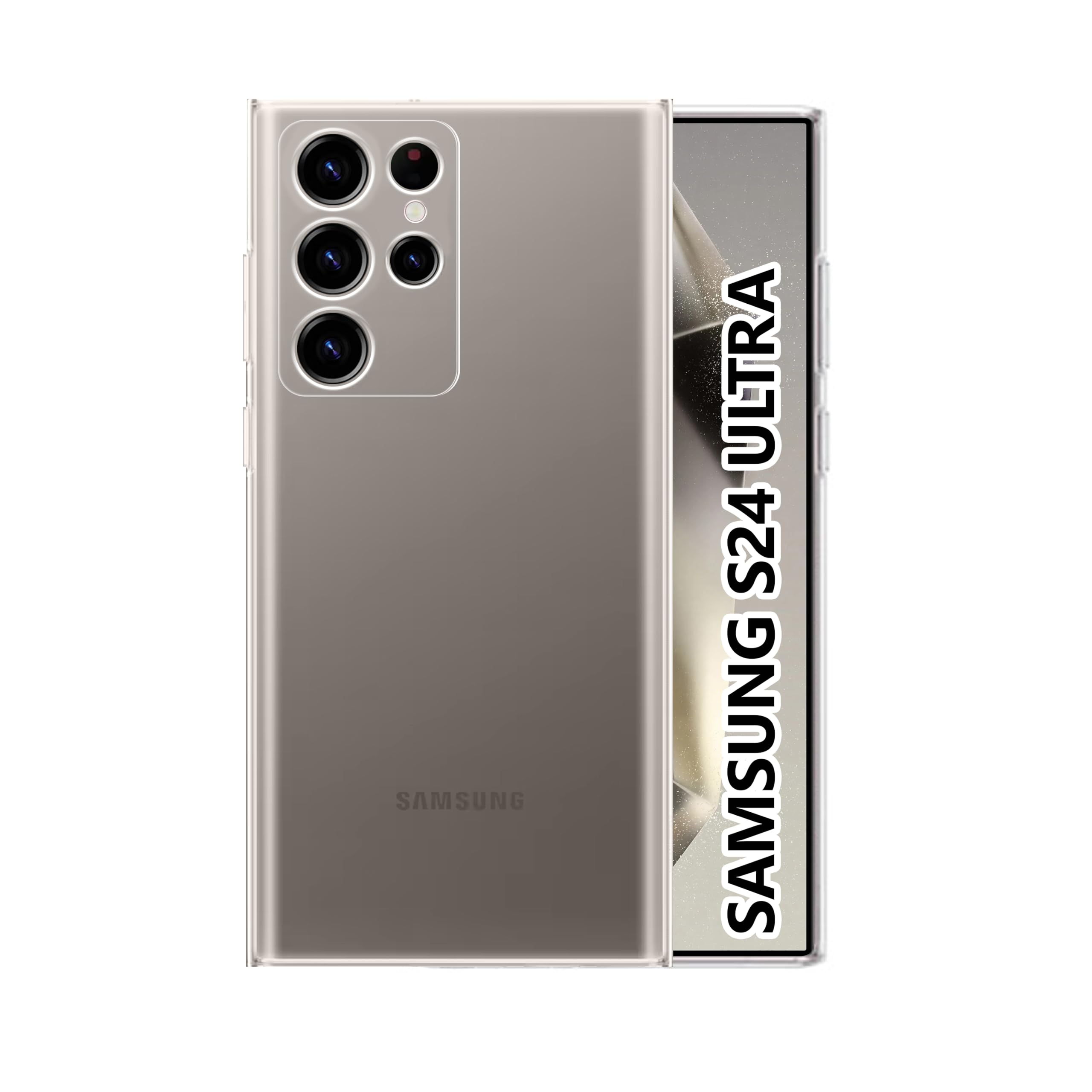 CEDO Samsung Galaxy S24 Ultra (5G) Clear Case | Soft Flexible Slim-Fit | Full Body 360 Protection Shock Proof TPU Back Cover (Transparent) (B0CZRMGWJS) Amazon Price History, Amazon Price Tracker