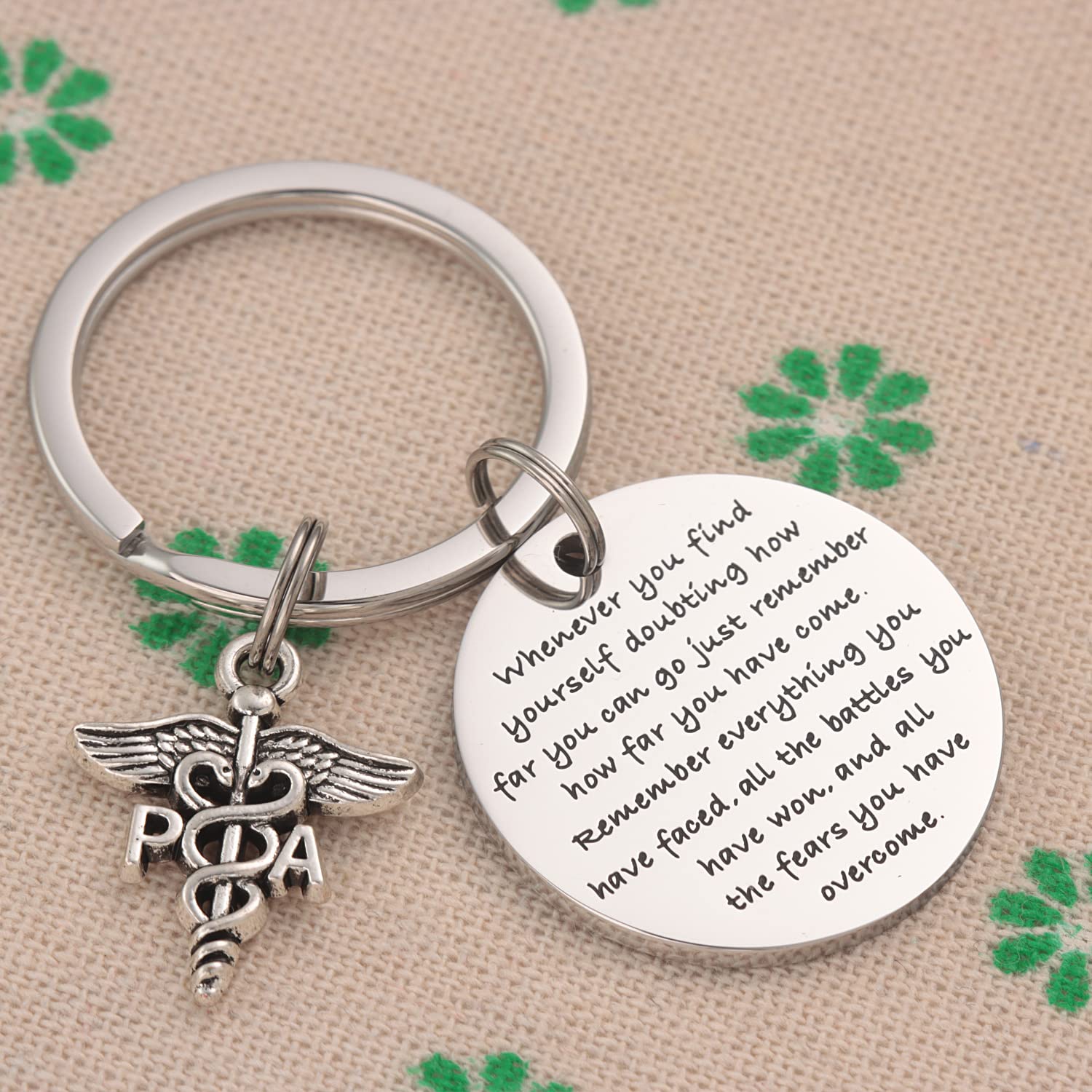 Physician Assistant Keychain Gifts For Women Men Keychain Graduation Best Future Pa Ever Physicians Assistant Pa Keychain