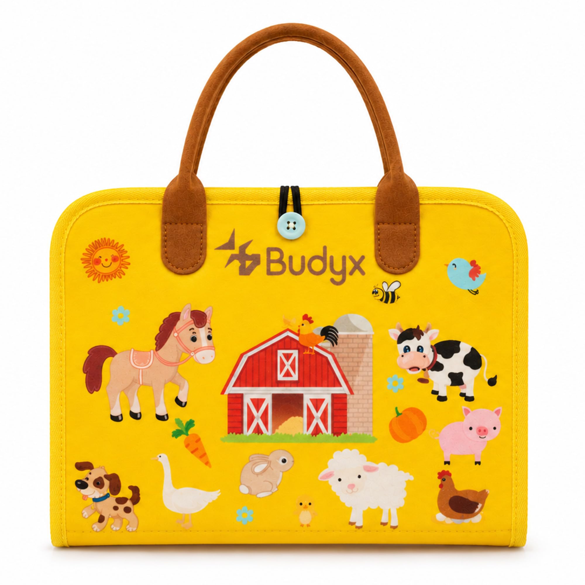 BUDYX Busy Board Montessori con Pizarra. Tablero de Actividades