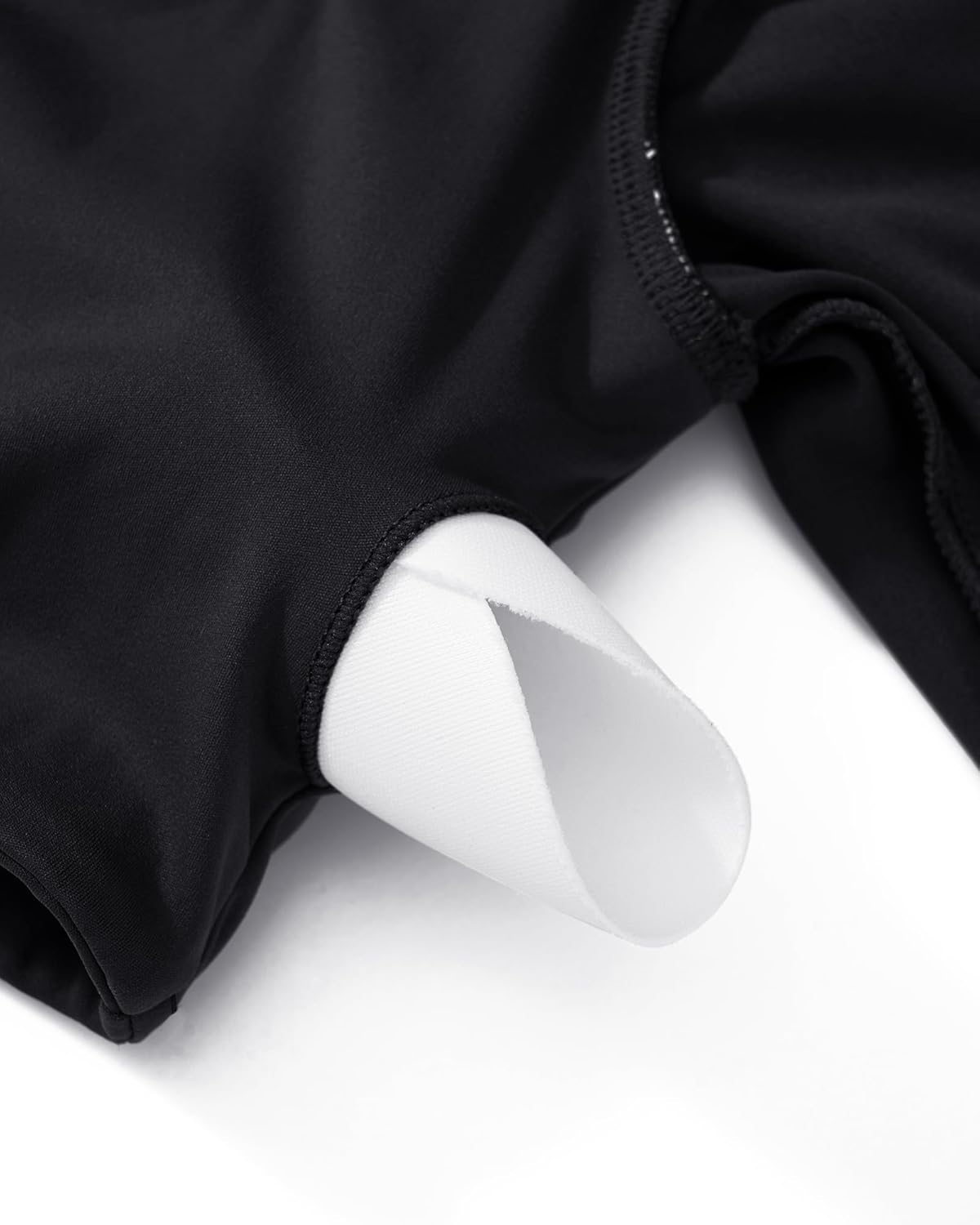 OMKAGI 2 Piece Workout Sets for Women Long Sleeve Padded Sports Bra High Waisted Gym Outfits with Pocket - Image 5