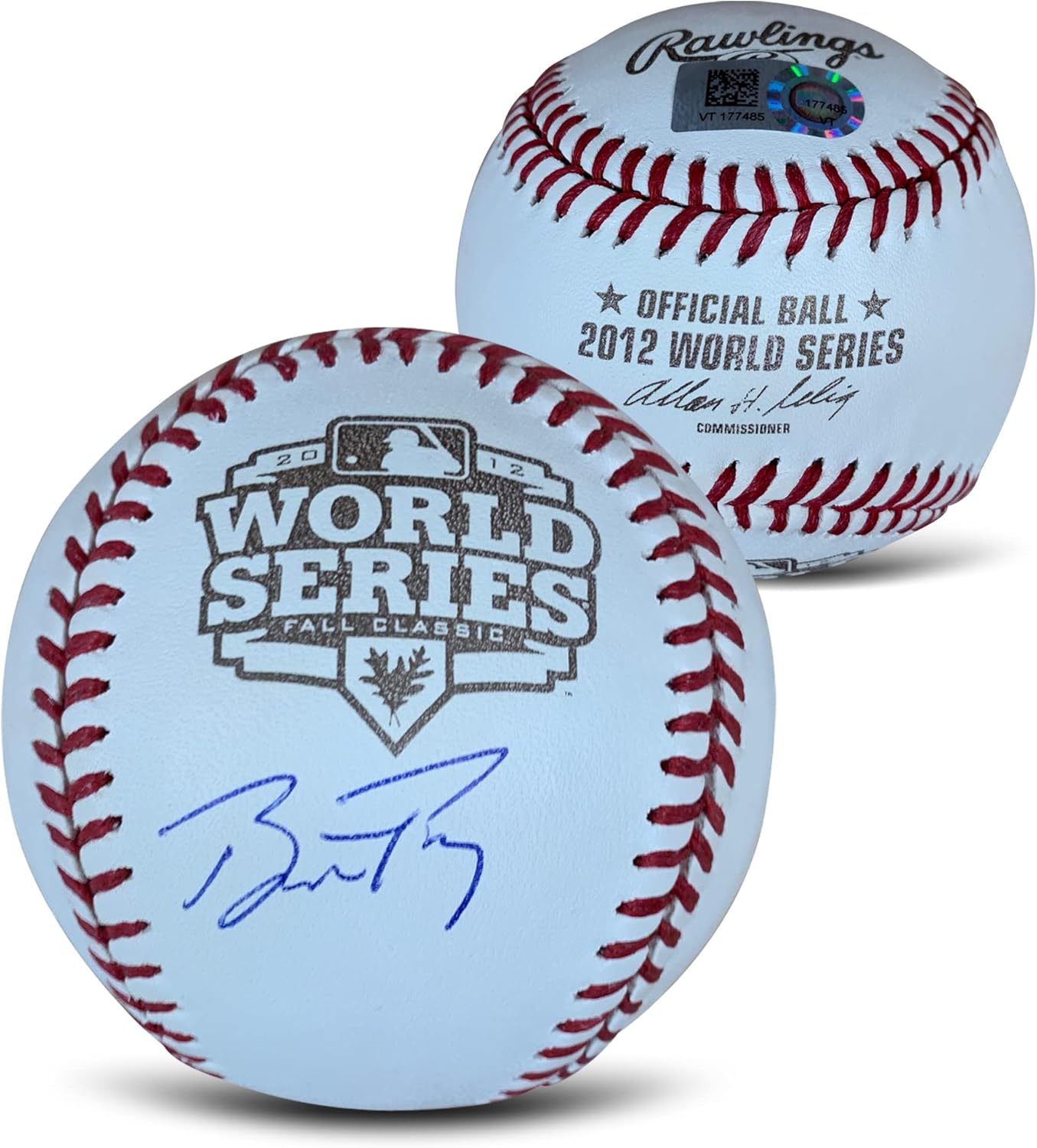 Buster Posey Autographed 2012 World Series Signed Baseball MLB