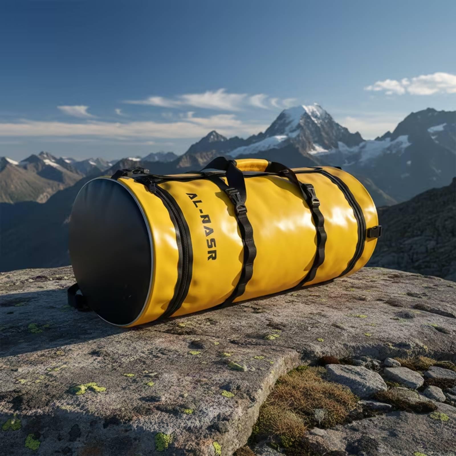 Amagogo Sac d'escalade Extérieur à de Spéléologie de Montagne de Matériel à Bretelles Rembourrées et Poignée Fixation Externe pour Outils Convient, 38L