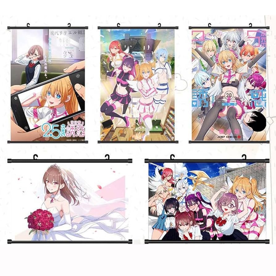 等身大タペストリー リリサ 2.5次元の誘惑 描き下ろし等身大タペストリー/リリサ