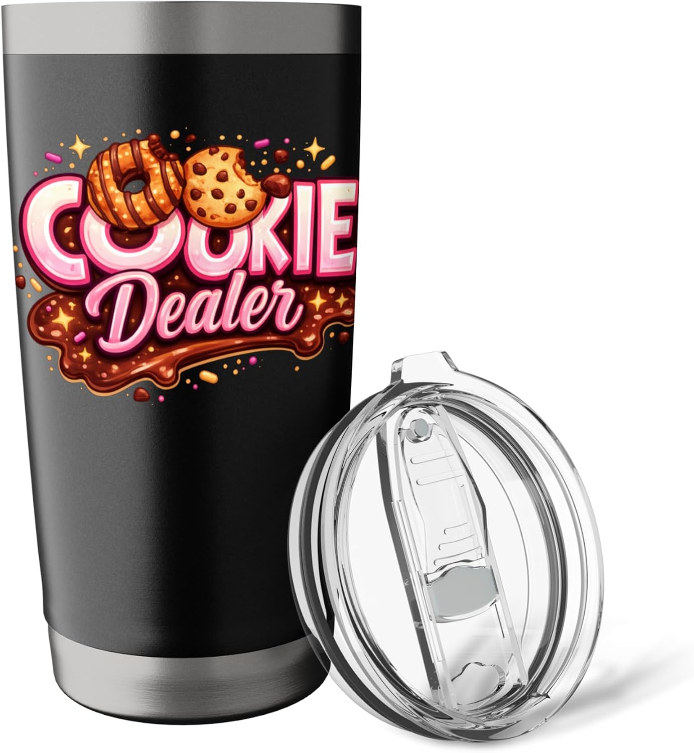 Cookie Dealer Cookie Seller Baking Cookie Crew Boys Girl Stainless Steel Insulated Tumbler image 5