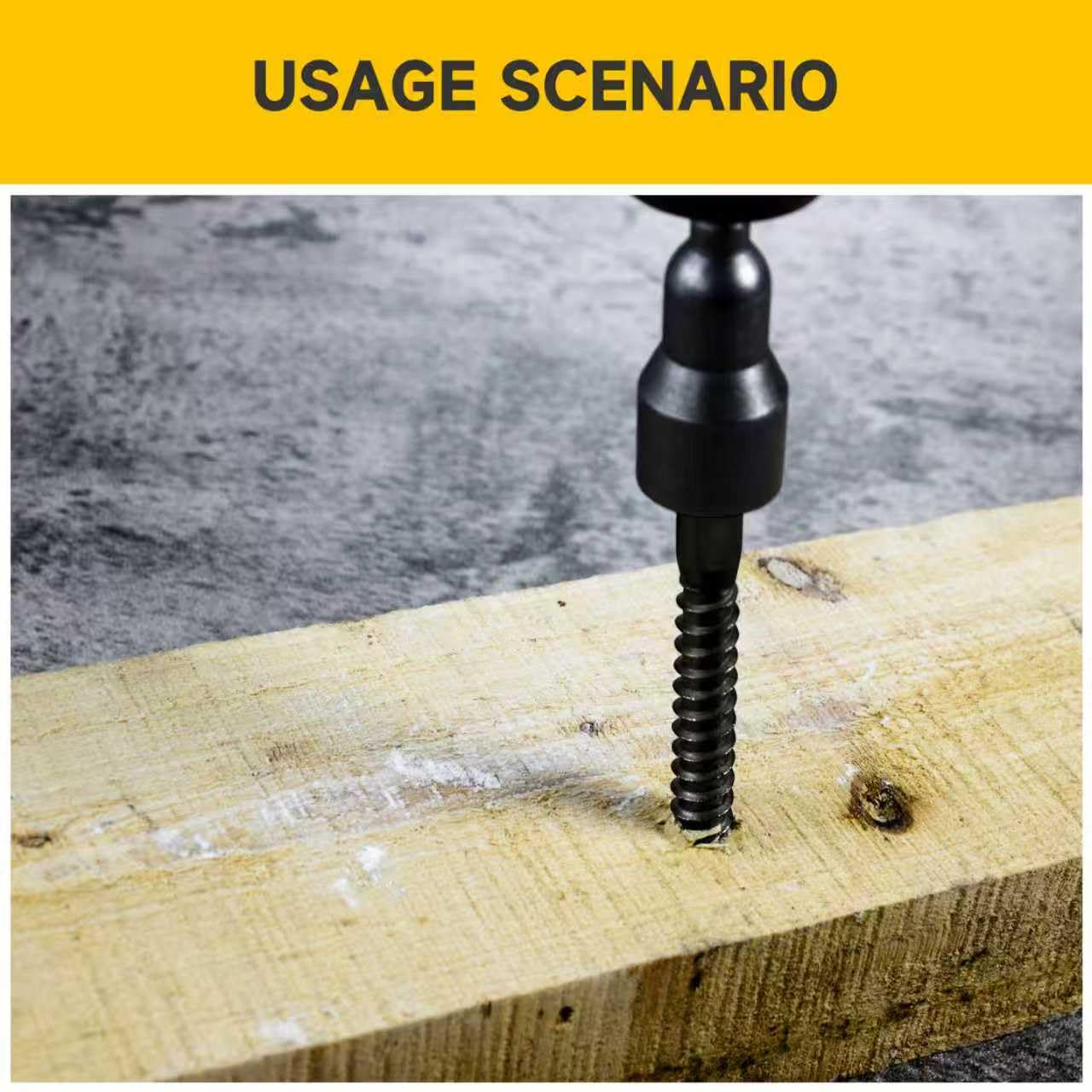 Stainless Steel Lag Screws - 25 Sets 1/2" x 3" -6