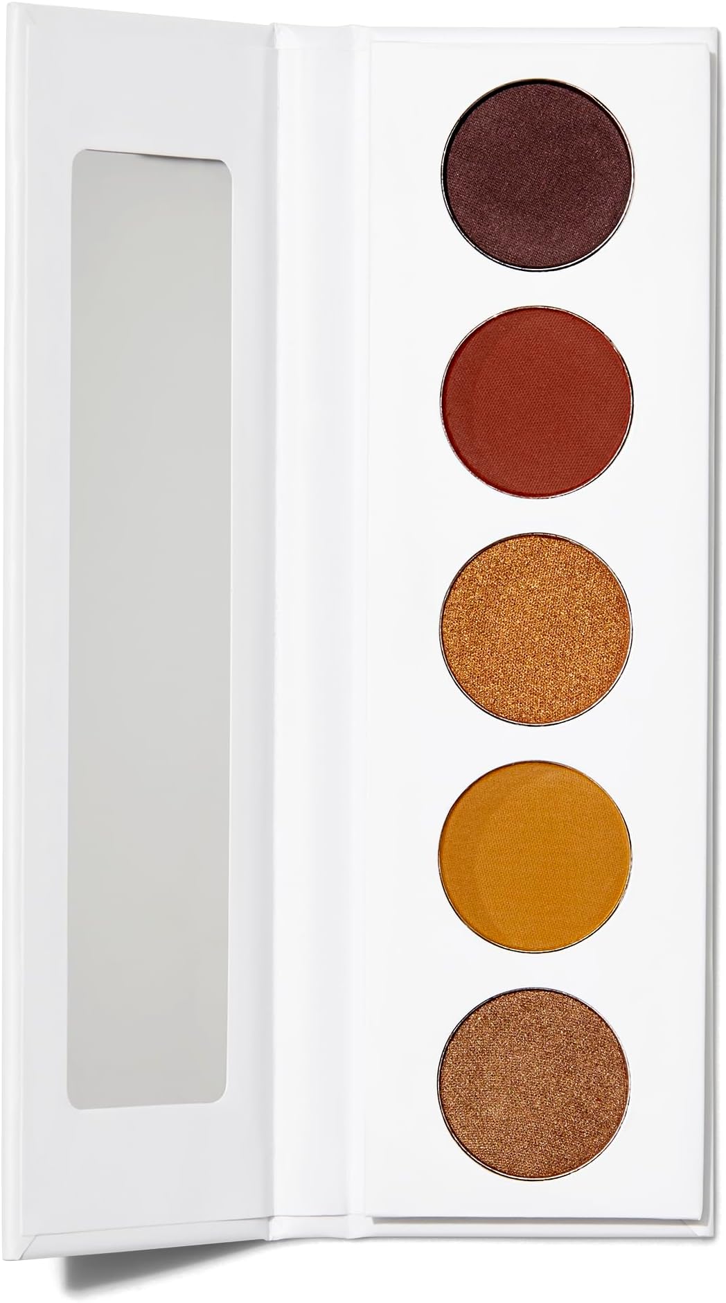 Well People Power Palette Eyeshadow, Five Long-wear, Hyper-pigmented Matte & Shimmer Shades For Intense Color, Vegan & Cruelty-free, Sepia