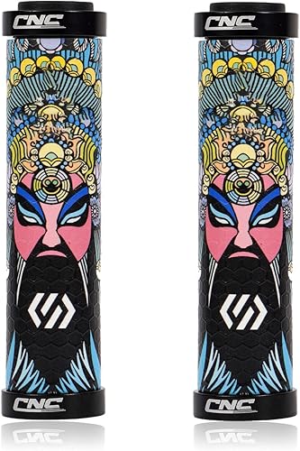 Miniatura 12 de Chooee - Puños de bicicleta de silicona, puños de manillar de gel de sílice con bloqueo para bicicleta de montaña MTB