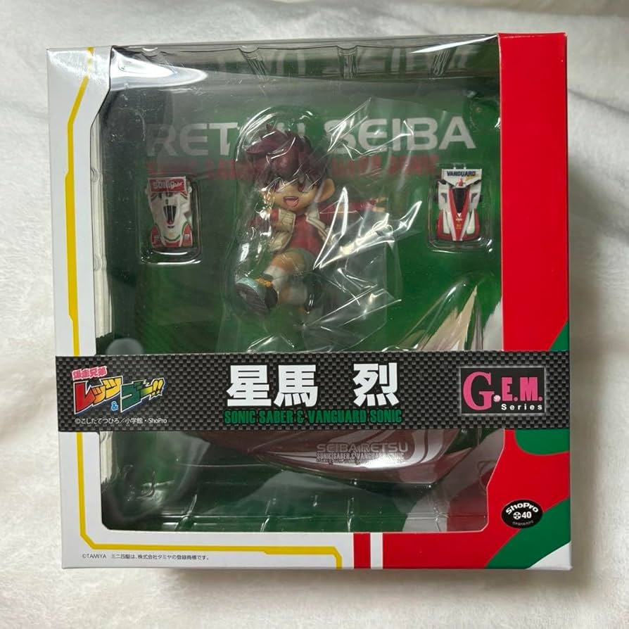 GEM 爆走兄弟レッツ&amp;ゴー 星馬烈 星馬豪 セット ミニ四駆 Amazon.co.jp: GEM 爆走兄弟レッツ&ゴー 星馬烈 星馬豪 セット