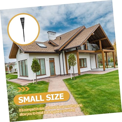 Miniatura 6 de 4 unids luz solar de césped luces solares al aire libre jardín luces jardín iluminación jardín poste valla luces jardín jardín luces lámpara de