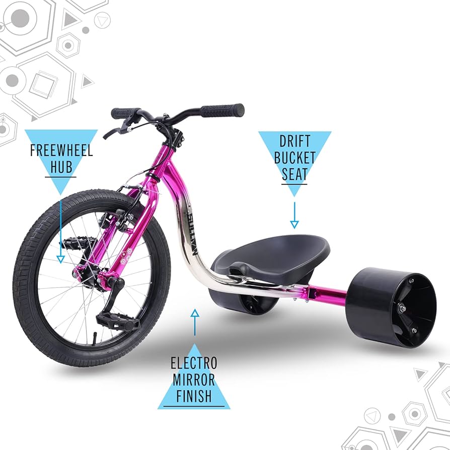 ドリフトトライク Amazon.co.jp: Scooter X 電動ドリフトトライク 6.5 HP 40 MPH