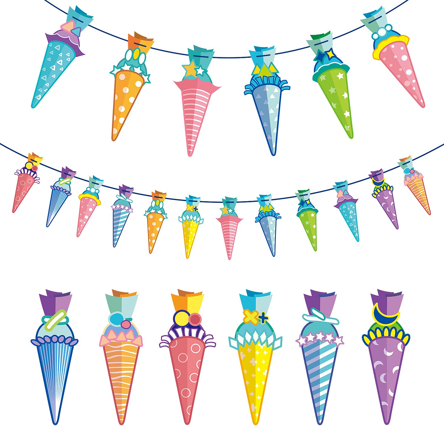 Oblique Unique® Kit De Décoration De Fête De Football Avec 10 Ballons